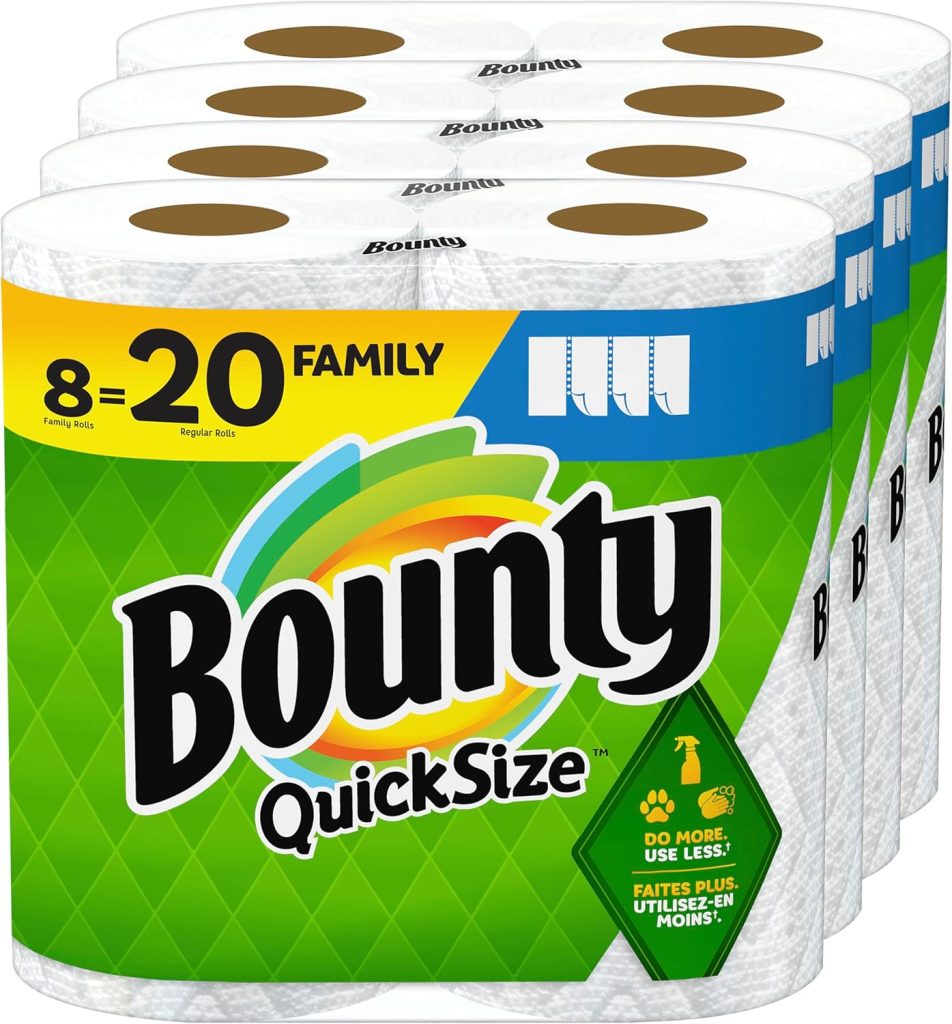 Bounty Quick Size Paper Towels review