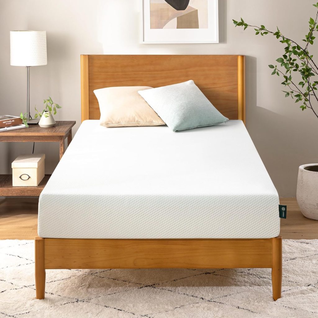 ZINUS 6 Inch Green Tea Memory Foam Mattress review