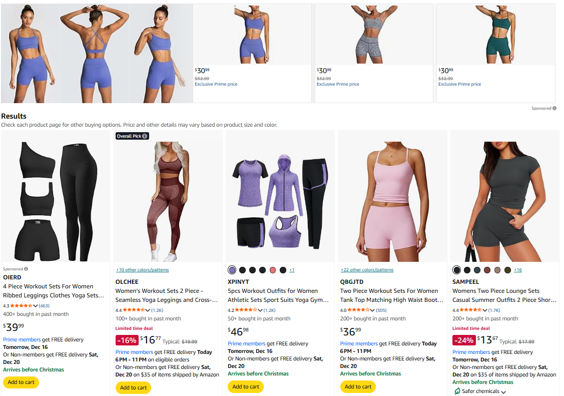 Workout Outfit Inspiration